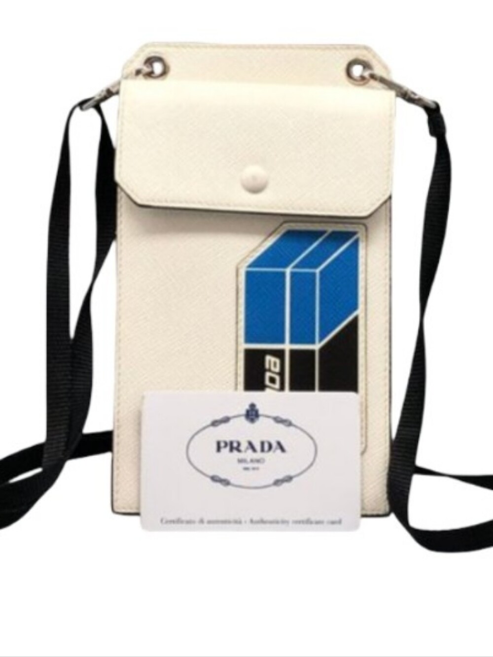 Prada Crossbody Smartphone Case Digital Acessory Bag Wallet Travel Pouch Purse